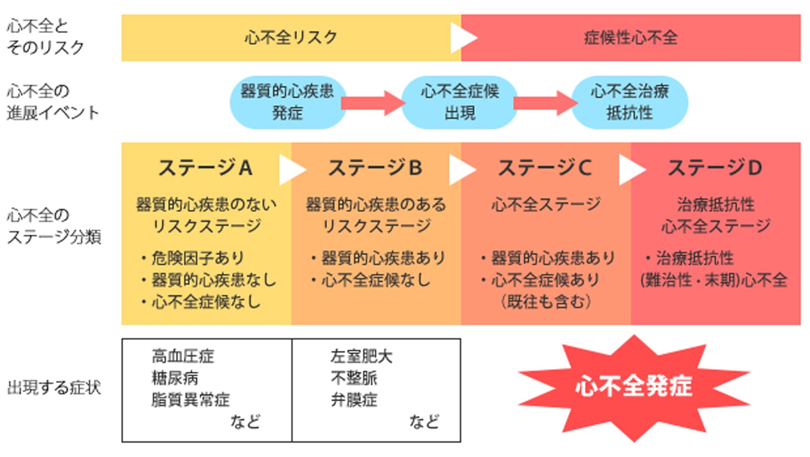 心不全のステージと早期リハビリテーションの重要性